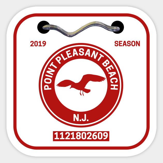 Point Pleasant Beach New Jersey Beach Badge